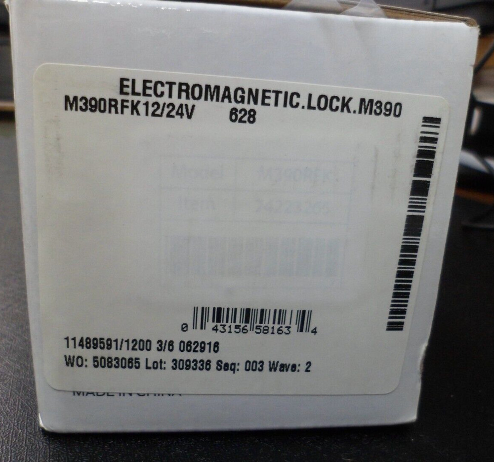 Schlage M390RFK12/24V Electromagnetic Lock
