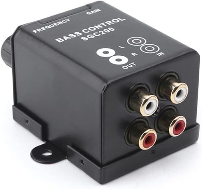 Bass Volume Level Controller For Amplifier Subwoofer Audio Level Adjustment