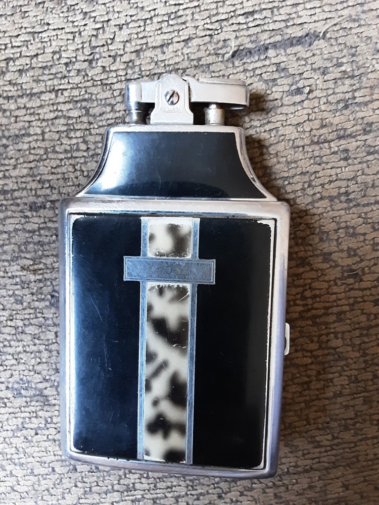 Ronson Mastercase Silver Tone Cigarette Case  Lighter