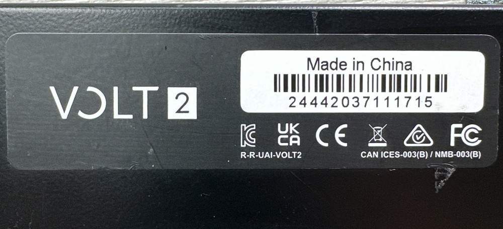 Universal Audio Volt 2 Bus-Powered USB Audio Interface