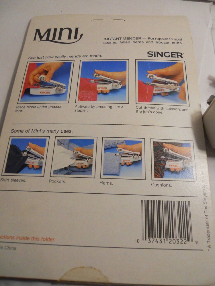 SINGER MINI INSTANT MENDER Sewing Complete