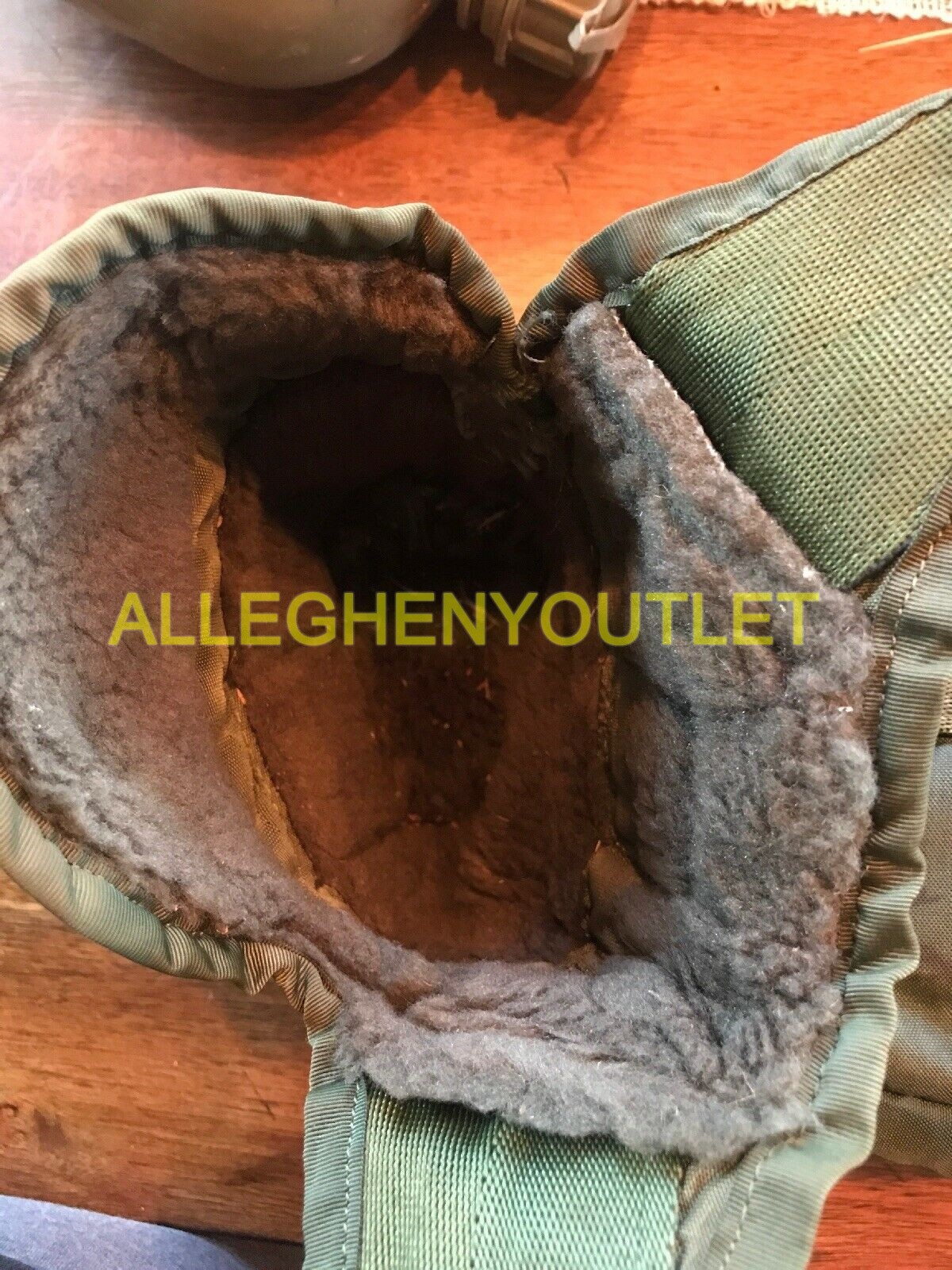 GENUINE USGI MILITARY SURPLUS 1 QUART WATER CANTEEN AND COVER ARMY OD GREEN GC