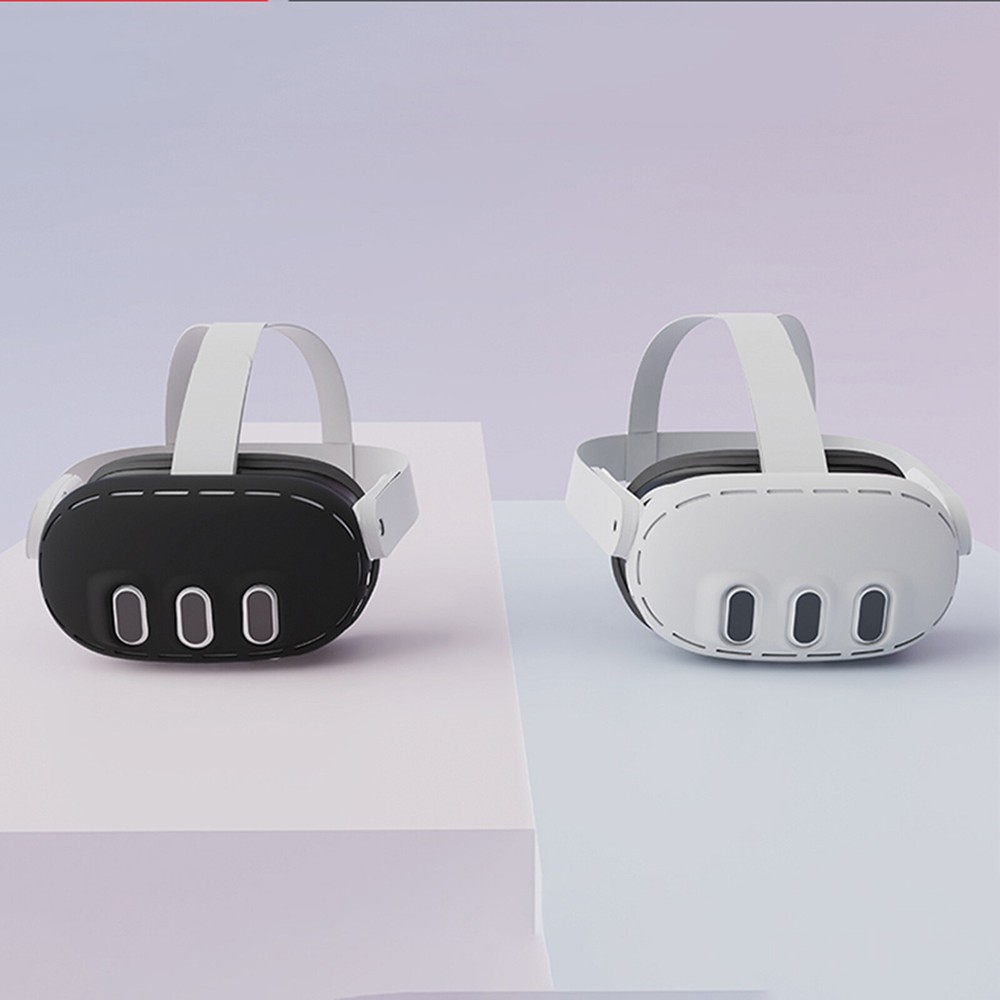Silicone Protective Case Cover Dust-proof Shell For Quest 3 VR Accessories