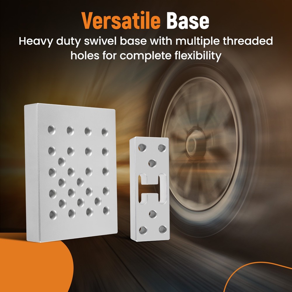 Universal Drill Press Support Block & Plate Tool Set | 30 Ton Capacity Heavy Dut