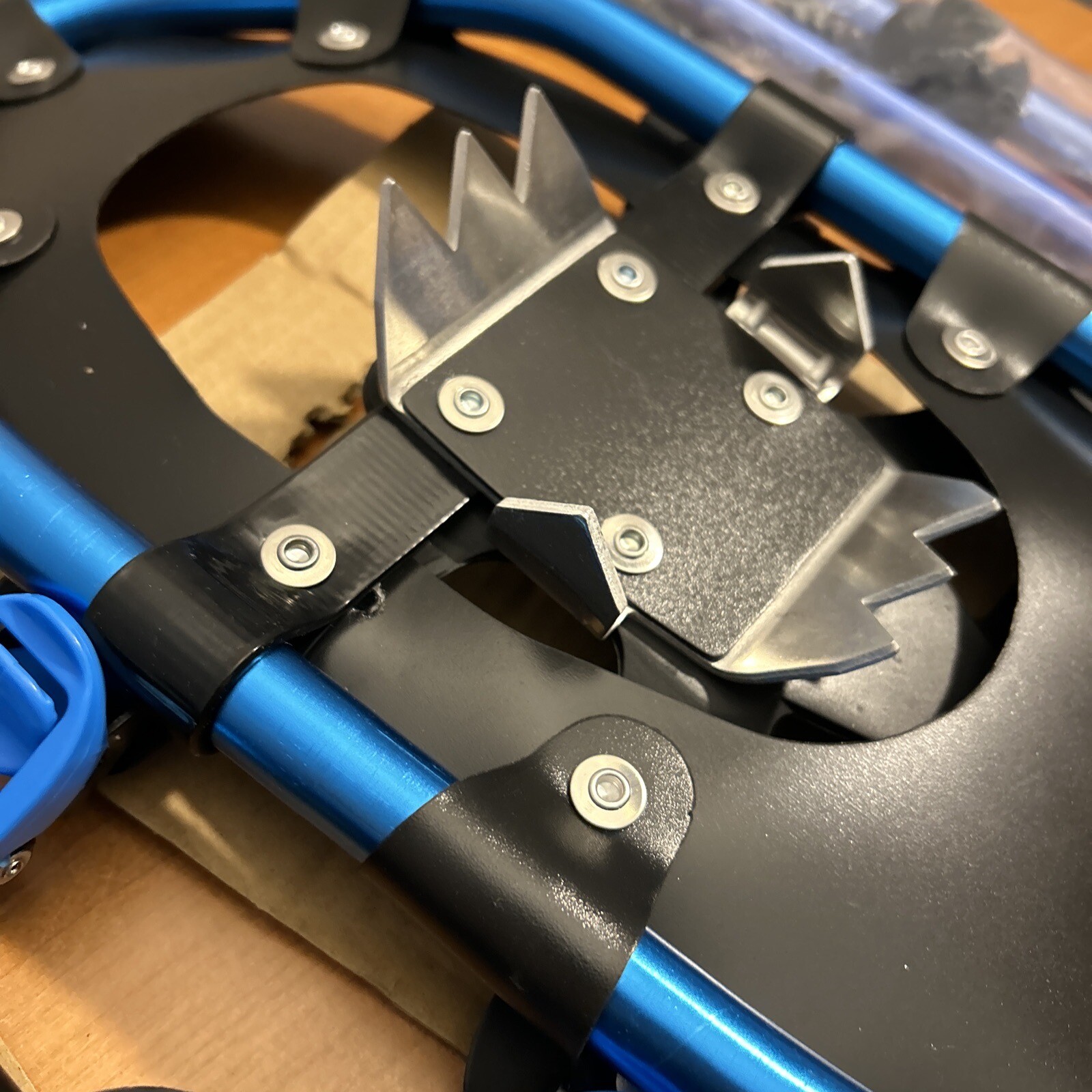 Snowshoes for Men Women Kids Gpeng 821 Xtreme Lightweight BLUE 21", 70 - 150 LBS