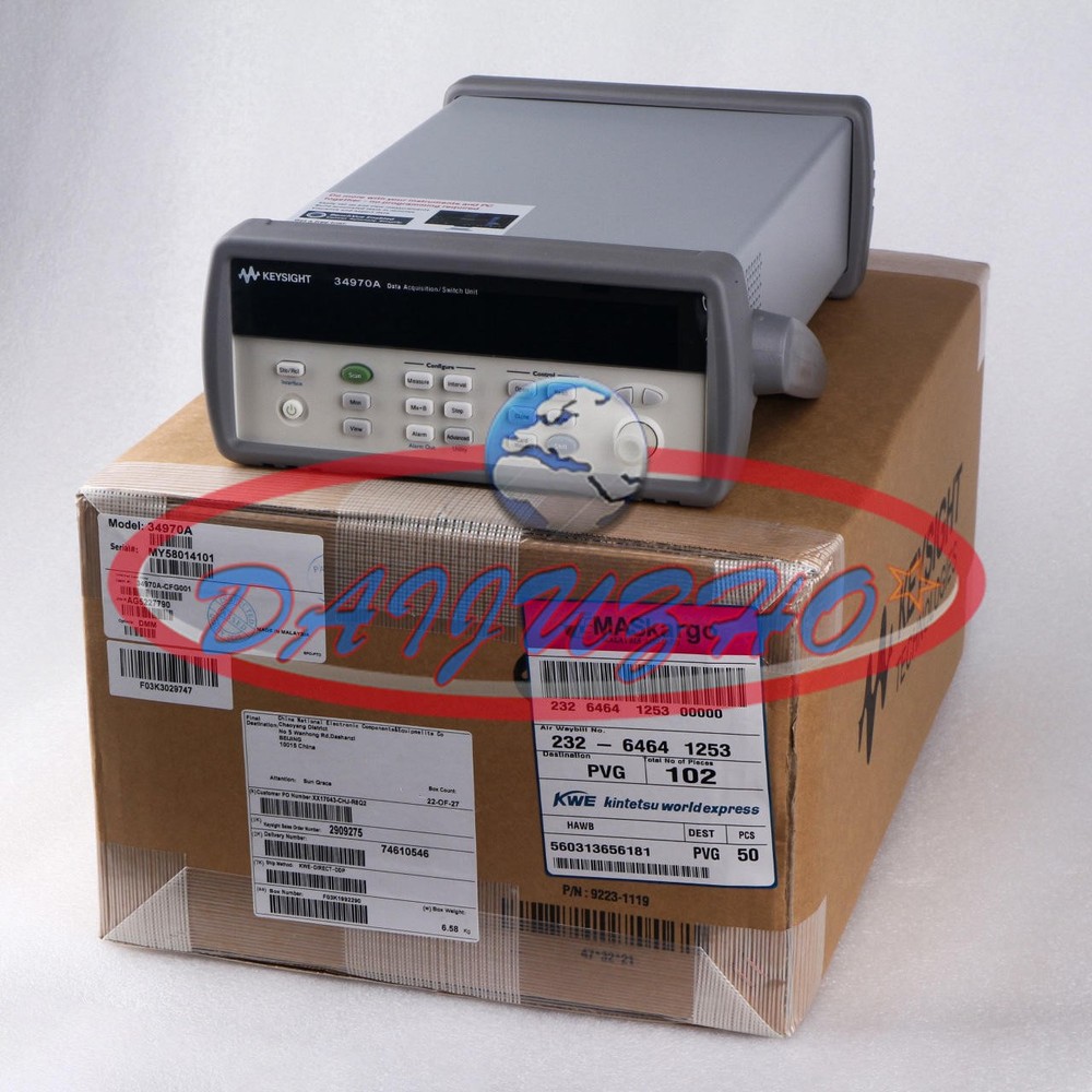 ONE NEW keysight 34970A data acquisition switch 34970A