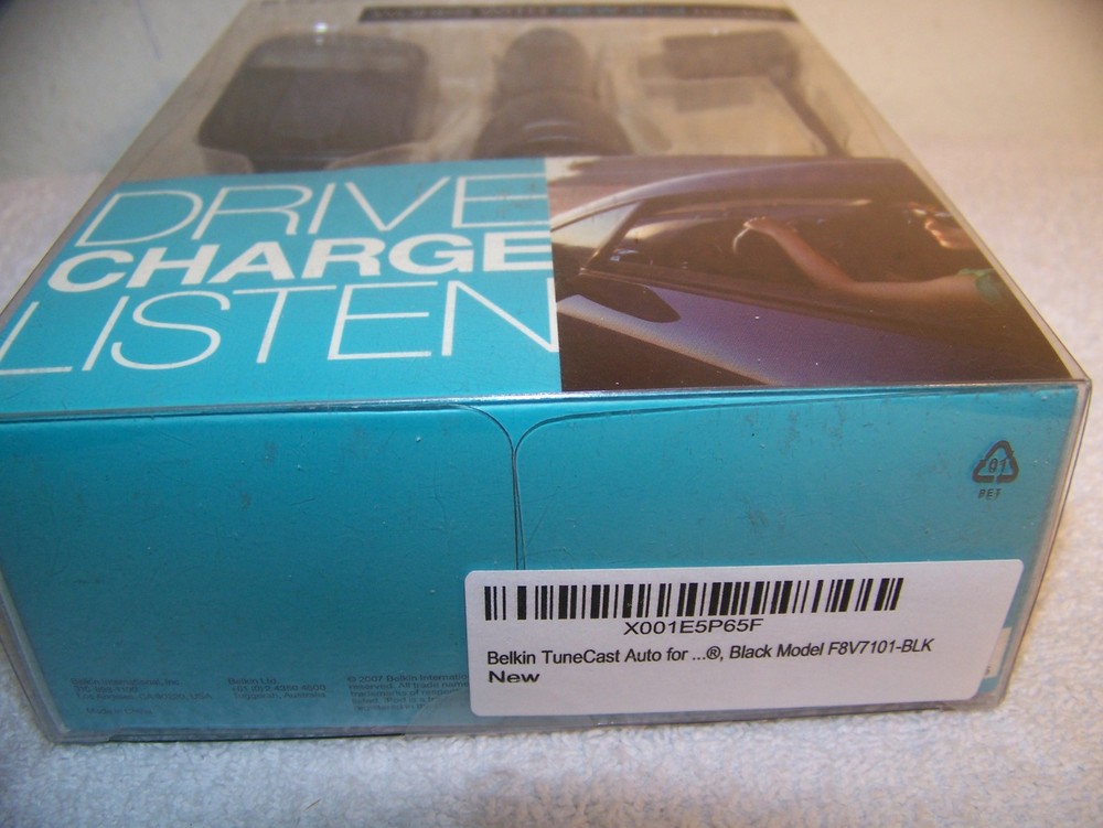 Belkin TuneCast Auto works with some Ipod Models Model F8V7101-BLK