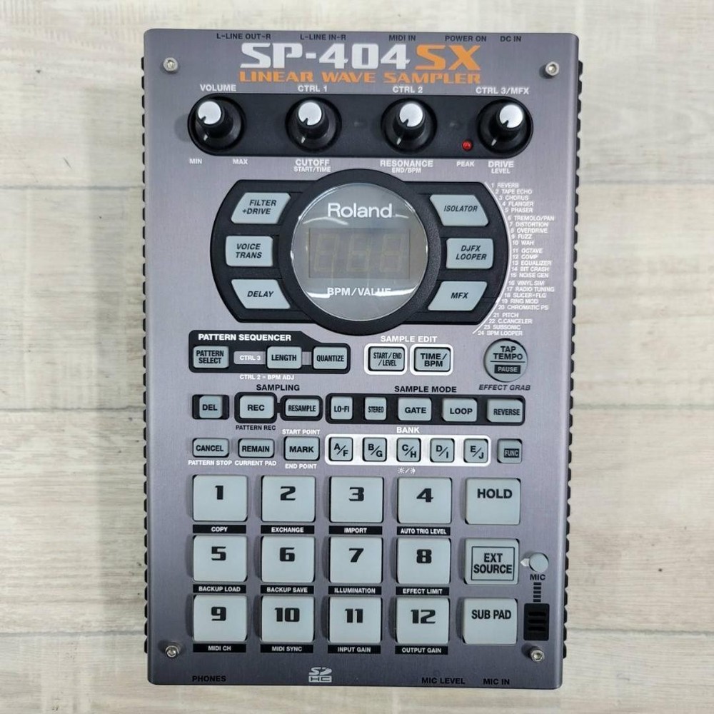 Roland SP-404SX Compact Sampler Performance Pad Japan