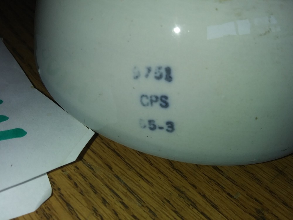 Vintage Ceramic Electrical Insulator