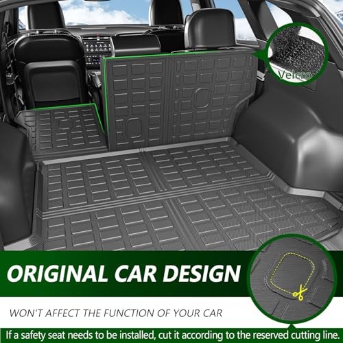 Cargo Mat Backrest Mat Compatible with 2022 Upgraded Trunk Mat+Backrest Mat