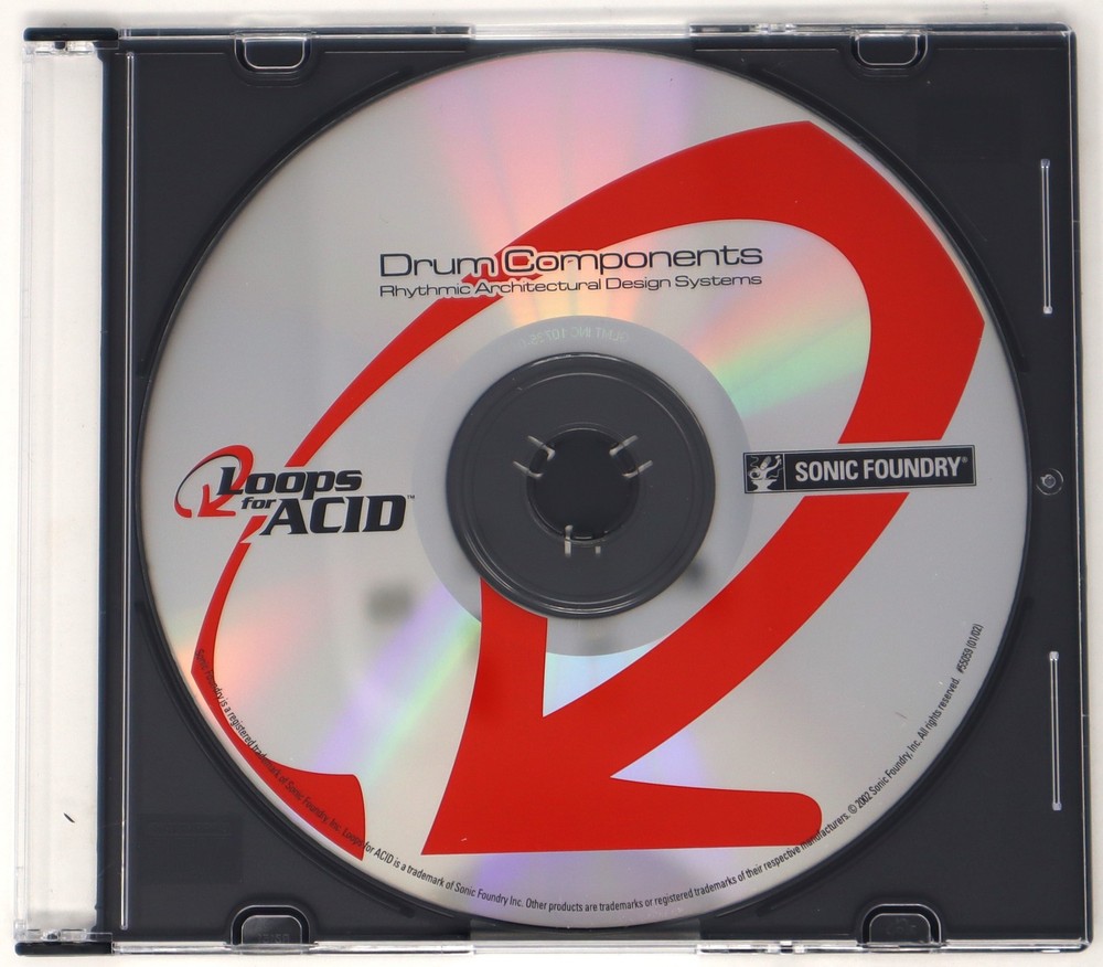 Sonic Foundry RADS Drum Loops For Acid Sample/Sound Library/Sampling CD