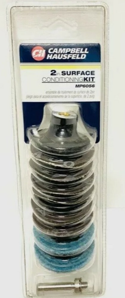Campbell Hausfeld 2in. Surface Conditioning Kit 9pc Pack