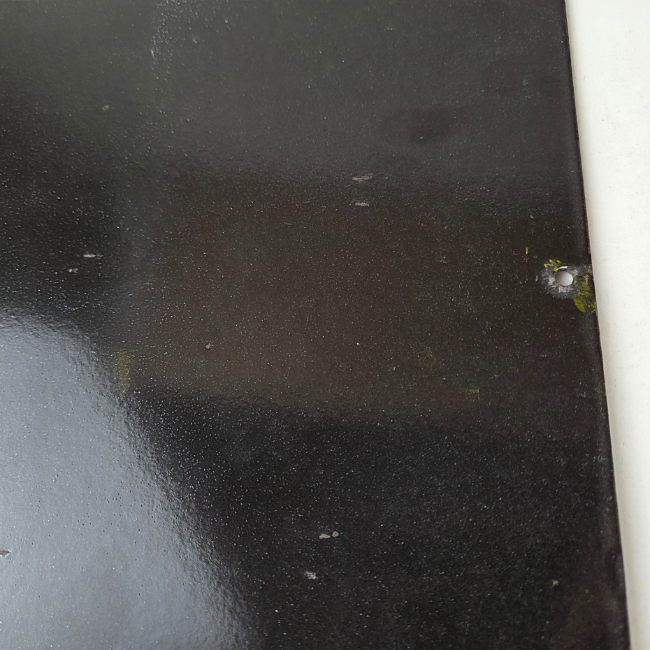 Vintage USA Forest Service Sign - Smokey the Bear Hiking Gas Porcelain Sign