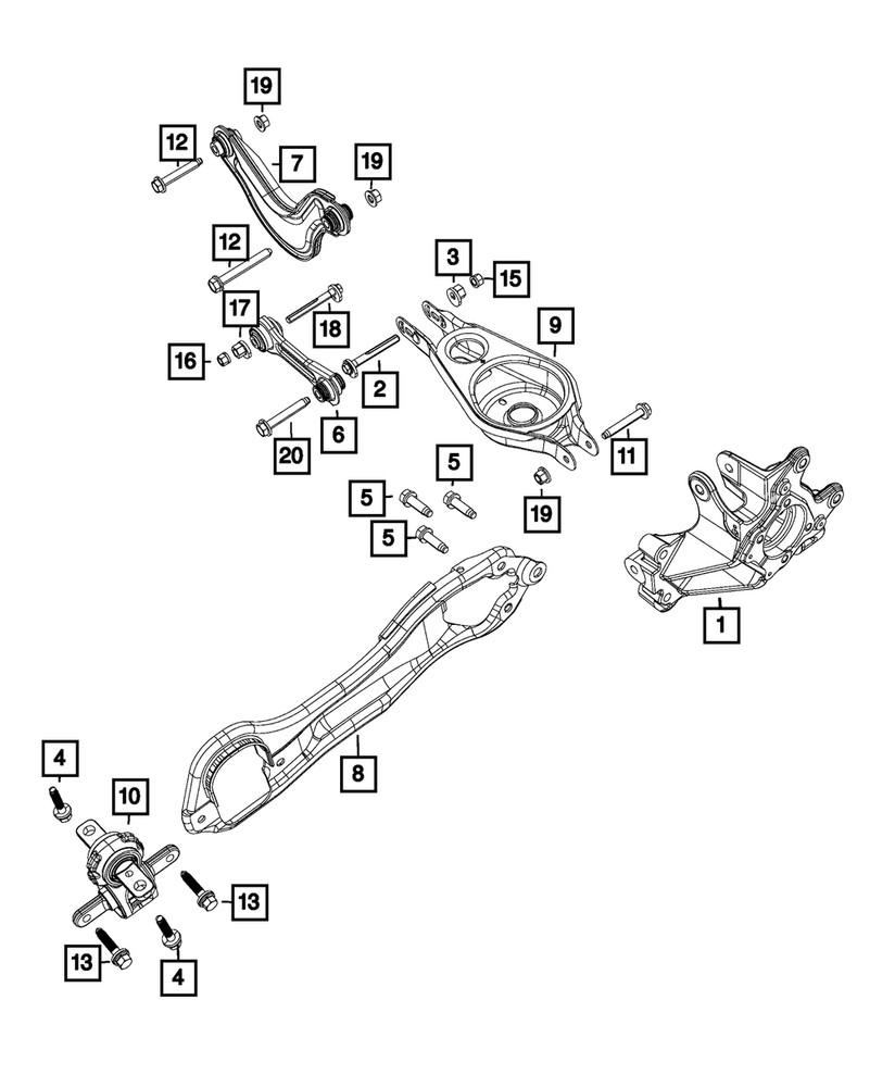 Genuine Mopar Hex Lock Nut 6511389AA