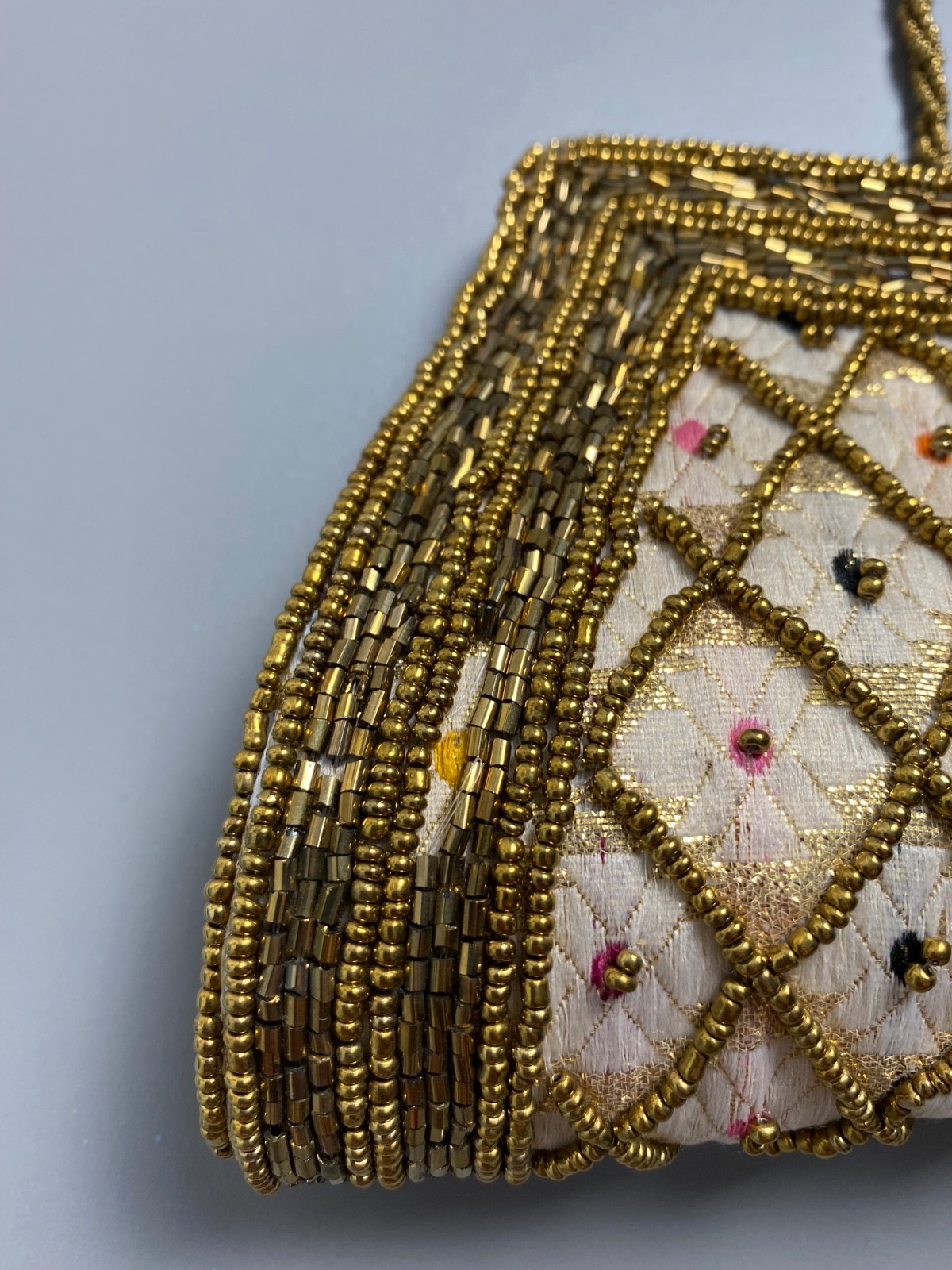 Beaded Purse Vintage Mini Bag Clutch