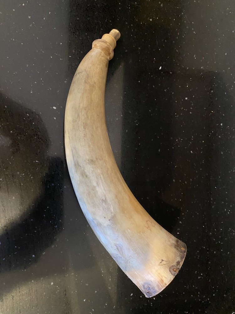 Powder Horn-NMLRA- Black Powder Muzzleloader