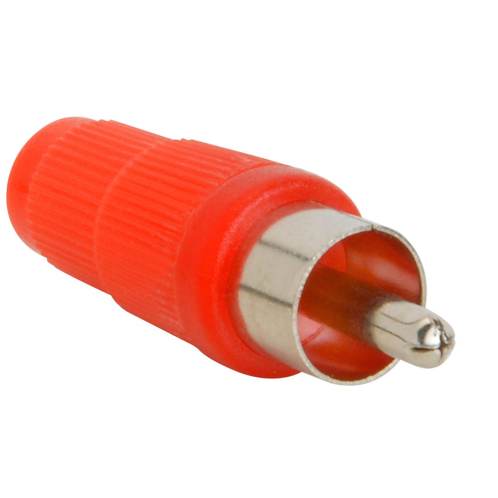 RCA Plug Red Plastic