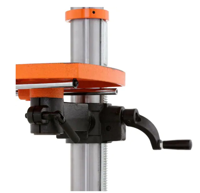 Benchtop Drill Press 5-Amp 12 in. Variable Speed Cast Iron W/ Laser Work Light