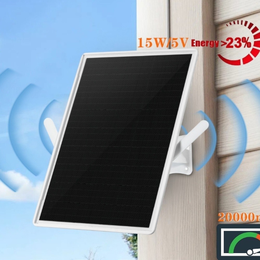 Outdoor WiFi Extender Solar Powered Weather Resistant 300Mbps Coverage