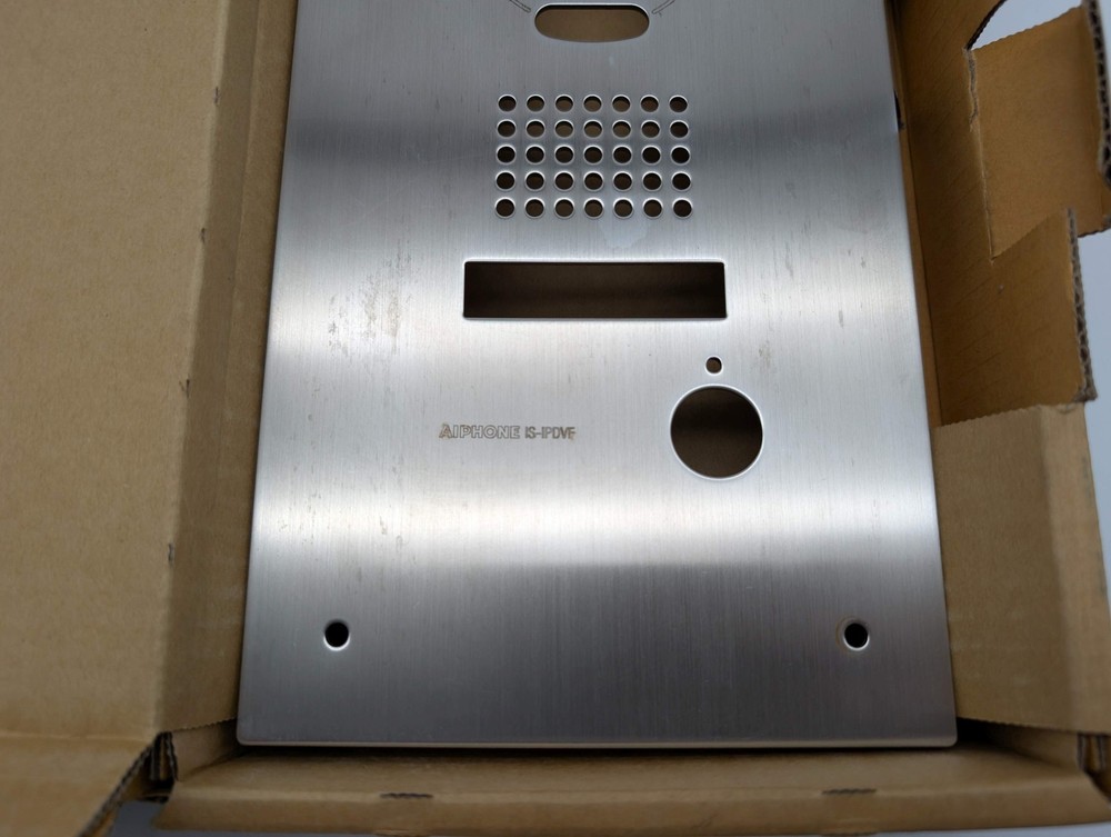 AIPhone IS-IPDVF Video Intercom Door Station Vandal Resistant Front Panel Only