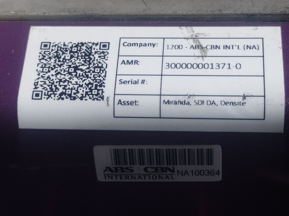 Miranda Imaging Density Processing Unit - Turns ON -