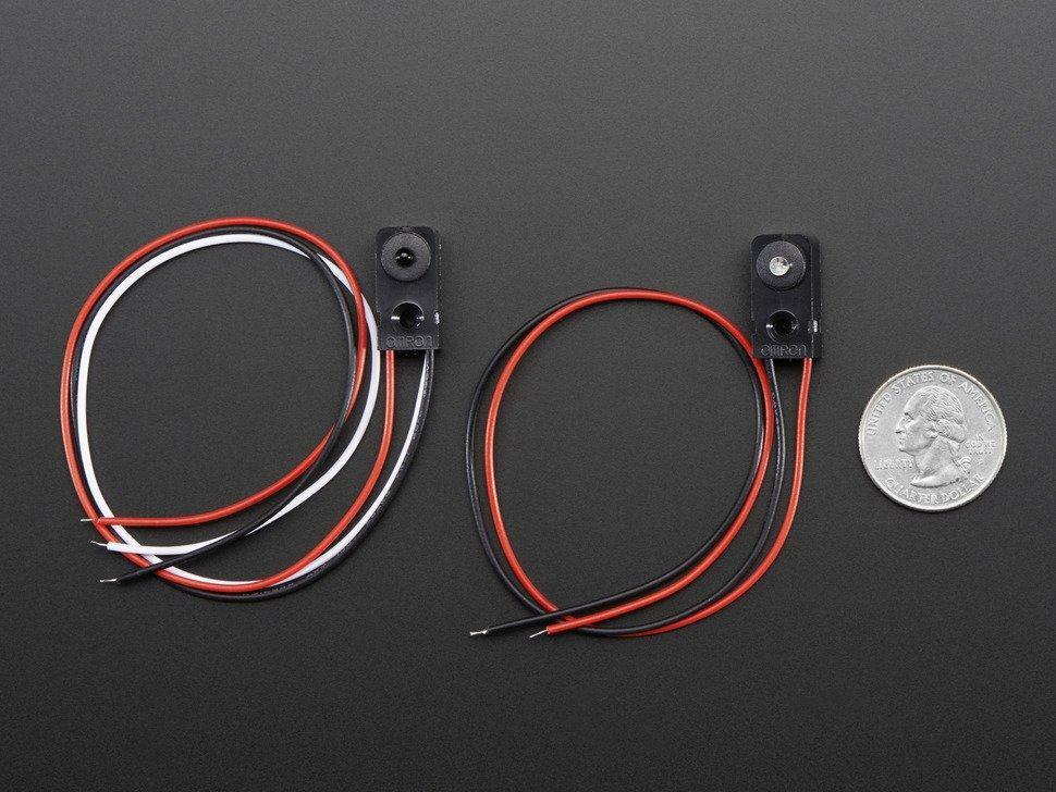 Adafruit Accessories IR Break Beam Sensor - 3mm LEDs