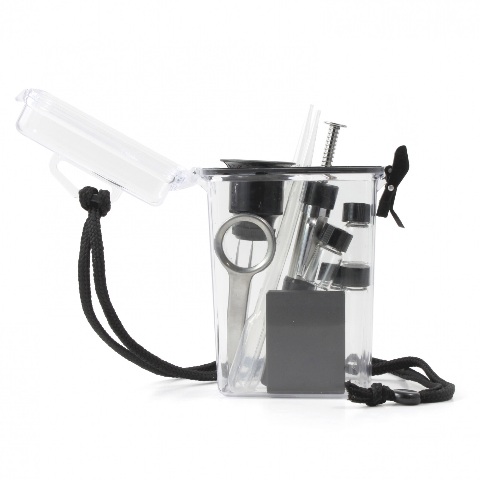 ASR Outdoor Clear Pocket Portable Travel Gold Panning Kit 11pc