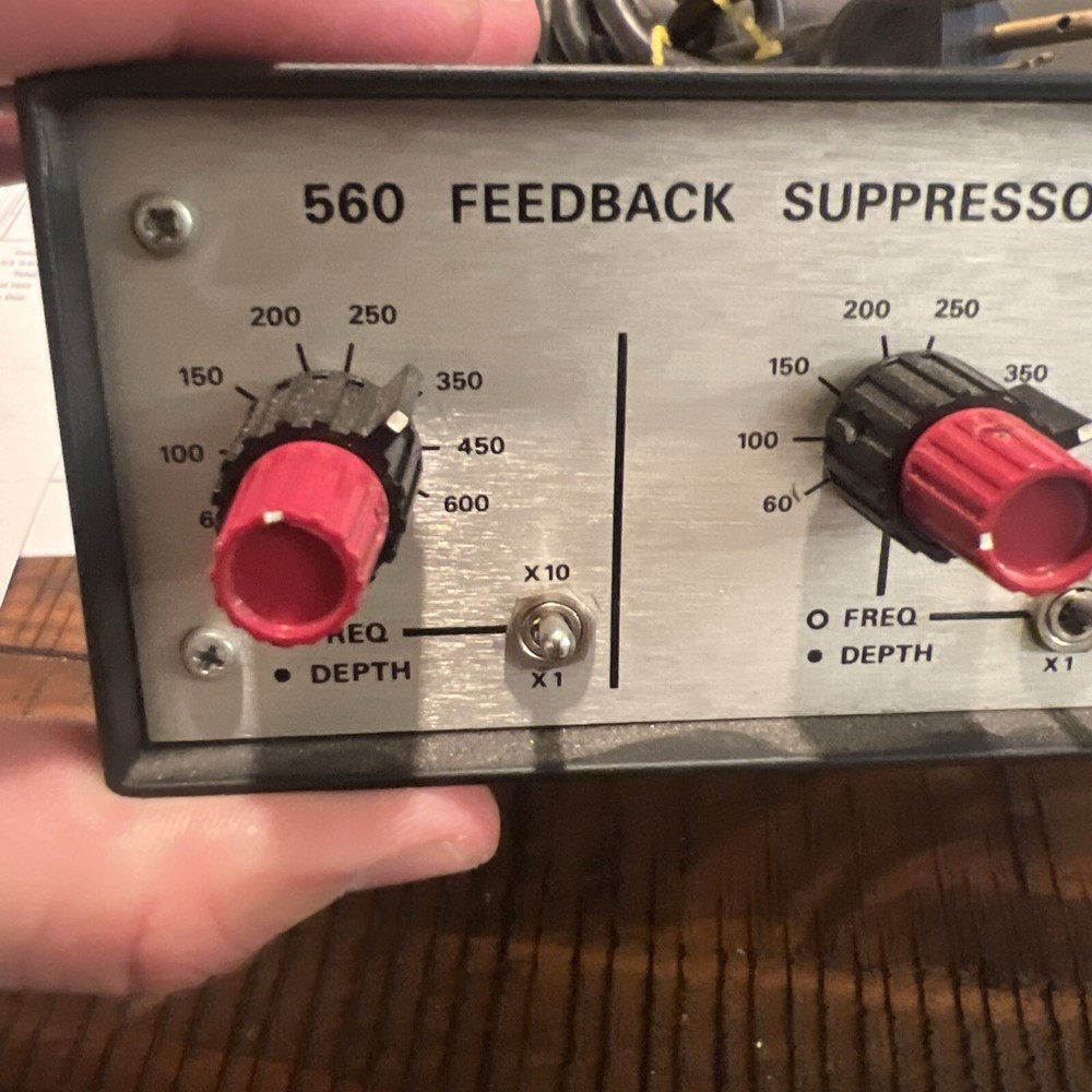 Urei 560, Parametric Feedback Suppressor Equalizer Eq, Vintage Unit