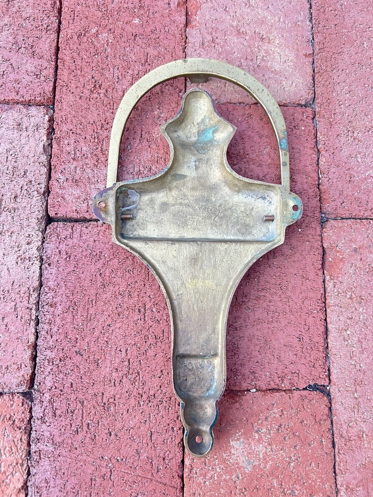 Vintage Solid Brass Large Door Knocker 9”x 5” Classic Design