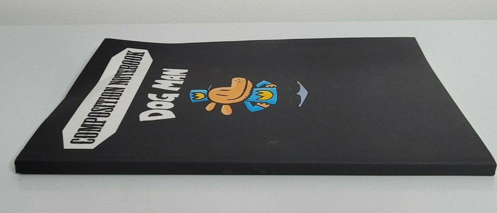 DOG MAN Blank Lined Composition Notebook Journal Planner NEW