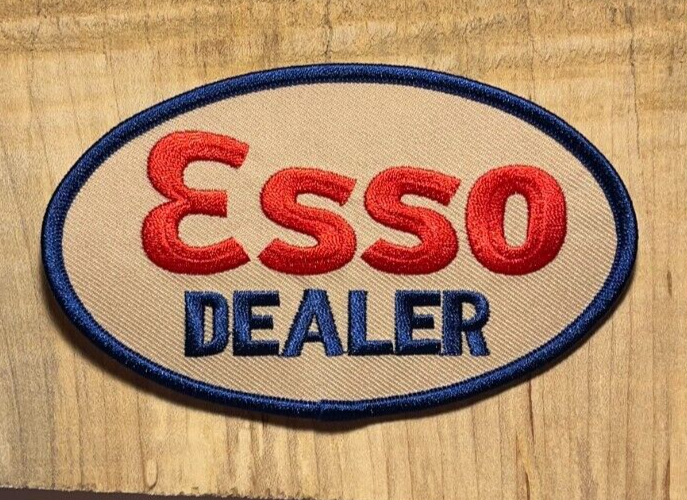 Esso patch esso patch esso dealer patch 4.5" wide iron or sew on esso patch