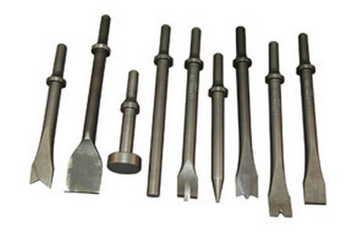 ATD Tools 5730 All- Purpose Air Hammer Chisel Set, 9 pc.