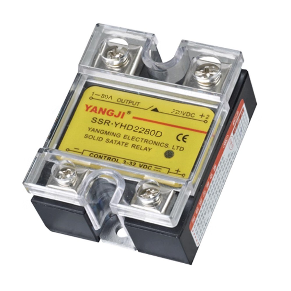 Solid State Relay SSR 80A DC3-32V Control DC5-220V DC Control DC YHD2280D