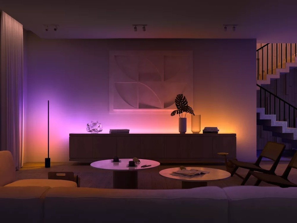 Philips Hue Bluetooth Gradient Ambiance Smart Lightstrip 6ft Base + 3ft Ext.
