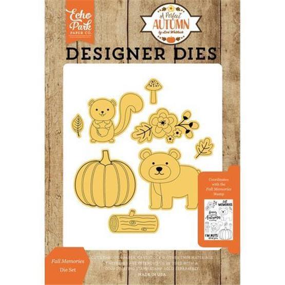Echo Park Designer Dies FALL MEMORIES Scrapbooking Die