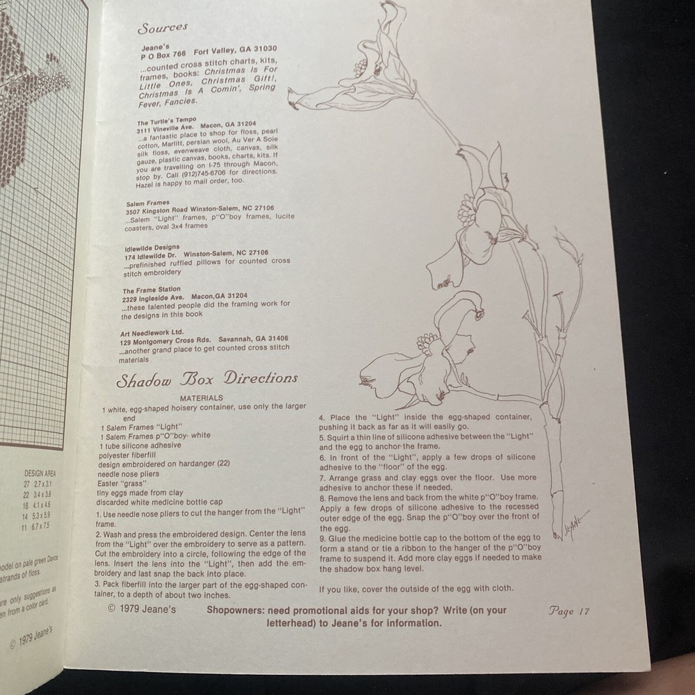 Jeane's Spring Fever Cross Stitch Pattern