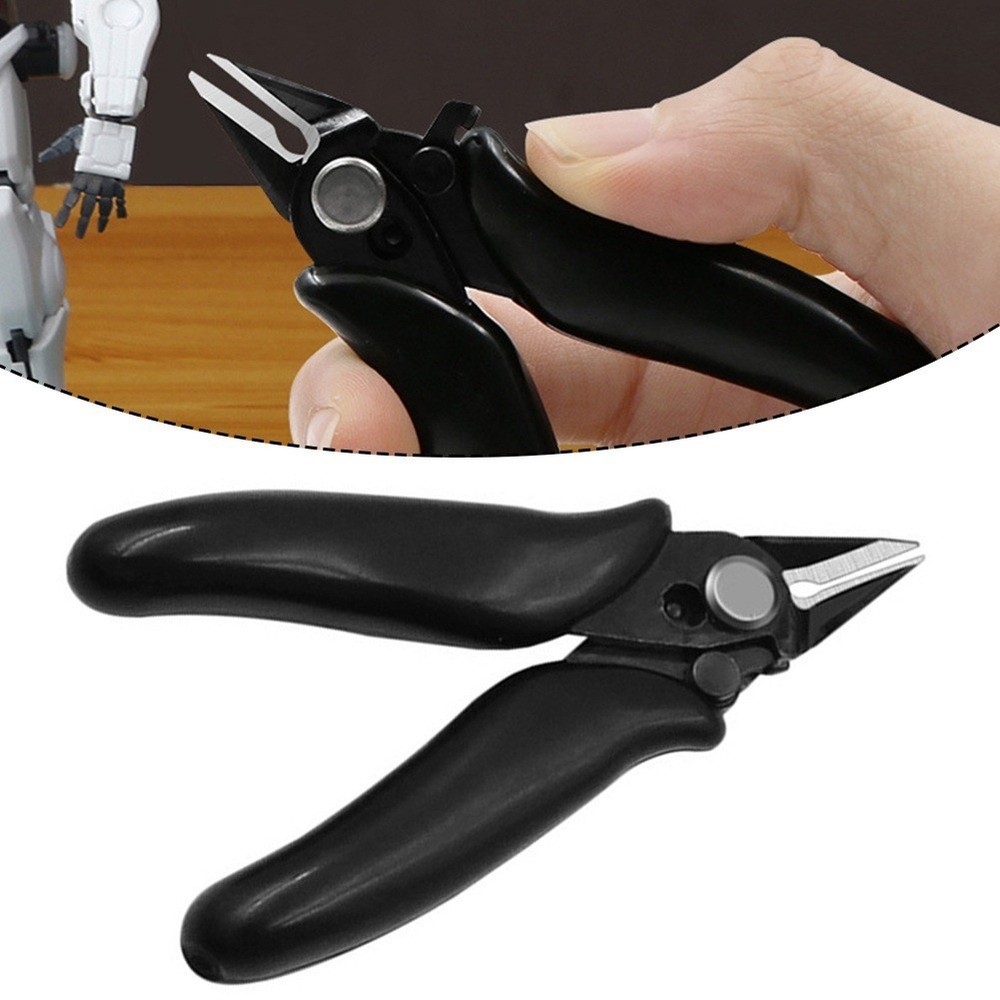 Precise Cuts Electrical Nippers Automatic Rebound Function Comfortable Grip