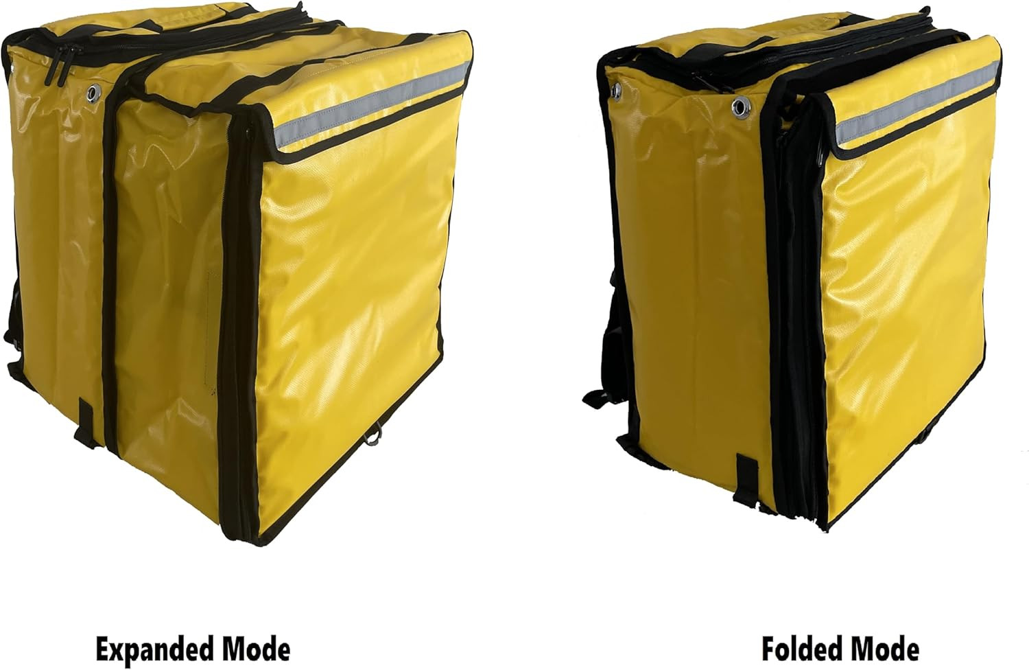 PK-GV: Extendable Food Delivery Rucksacks, Flexible Pizza Takeaway Bags, Deliver