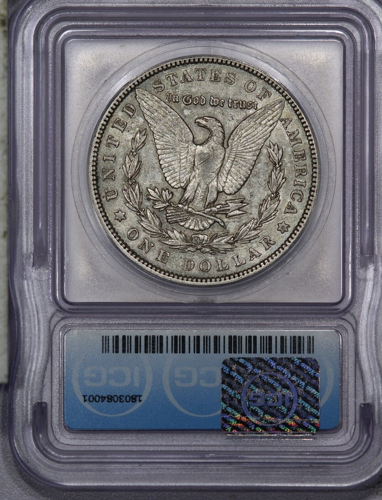 1902 Morgan Silver Dollar $1 ICG - AU50