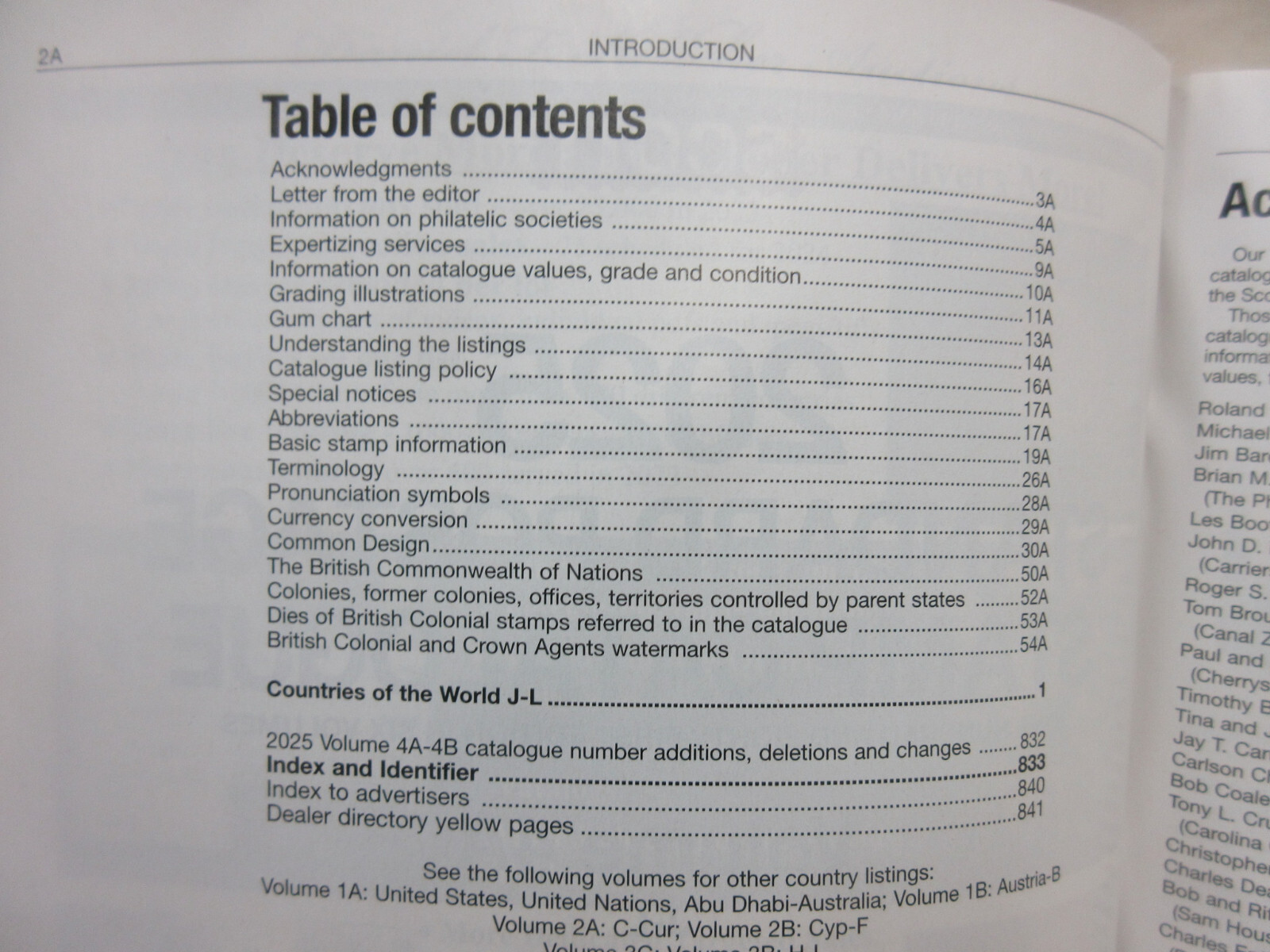 2025 Scott Standard Postage Stamp Catalog Volume 4 A/B Worldwide Countries J-M