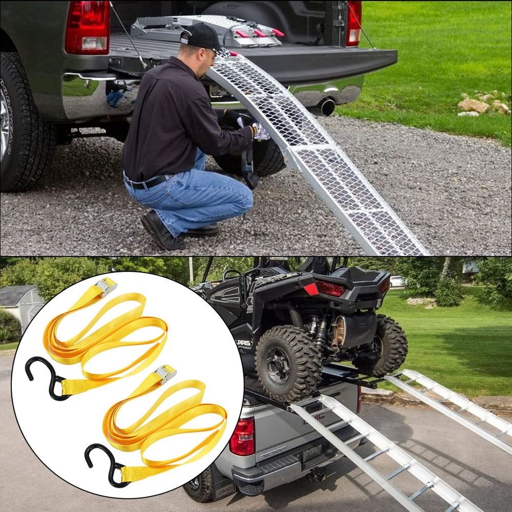 Replacement Ramp Safety Strap for ATV Loading 2pack