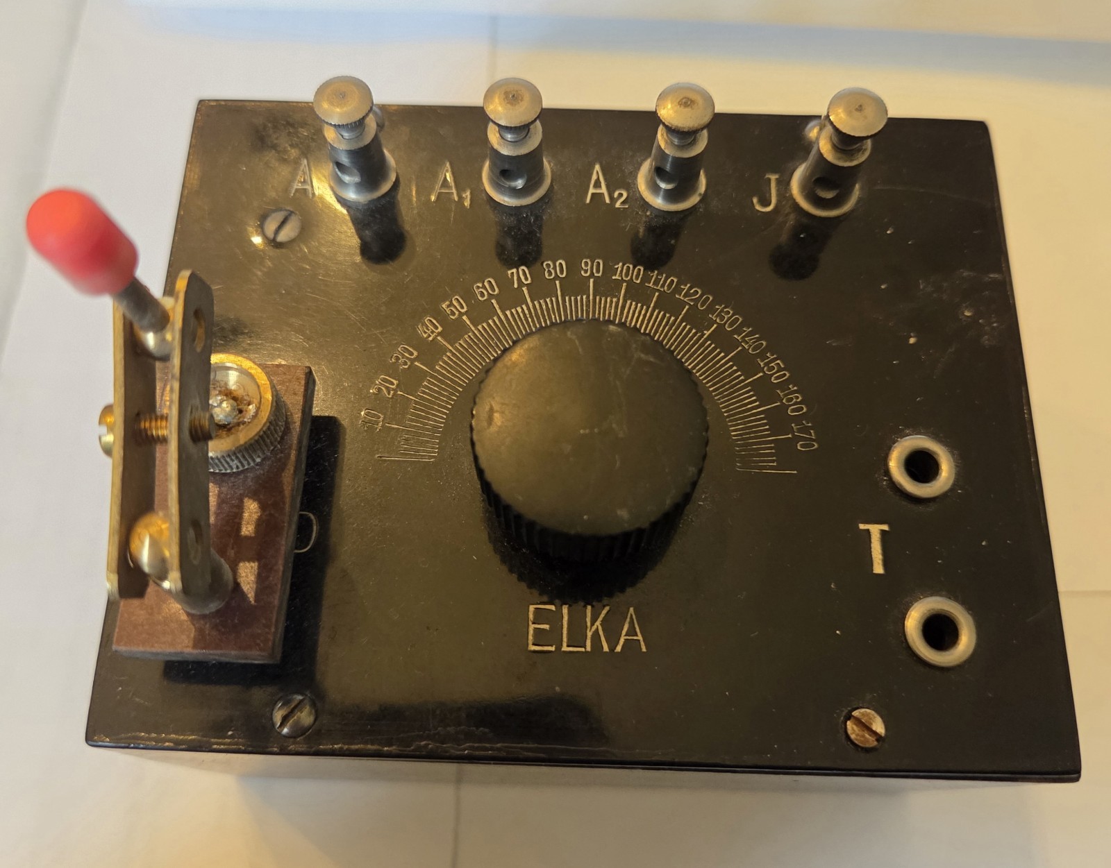 1930s CRYSTAL RADIO ELKA Radio Receiver