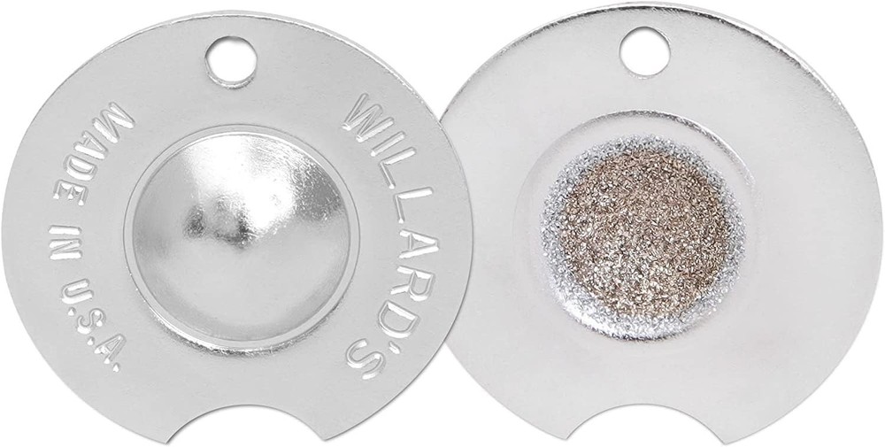 Durable Willard Cue Tip Shaper for Perfect Dime Radius - Lightweight & Portable