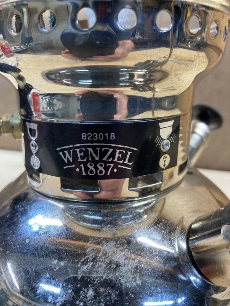 Wenzel 1887 Pressure Lantern 823018 w/ Reflector Box Tools Complete