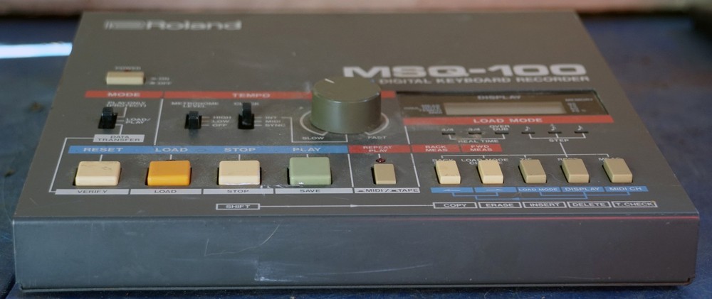 Roland MSQ-100 MIDI Digital Keyboard Recorder