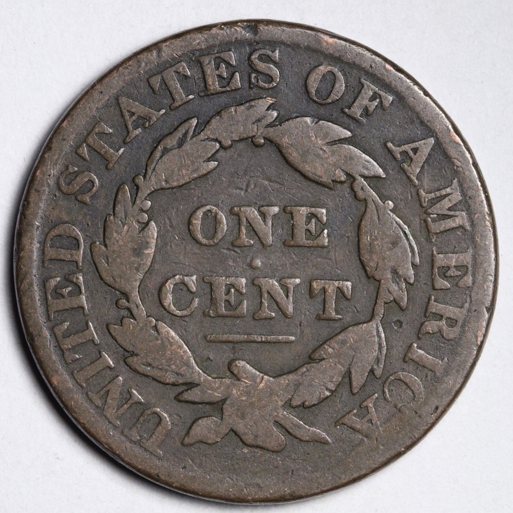 1831 Coronet Head Large Cent CHOICE FINE E129 KNL