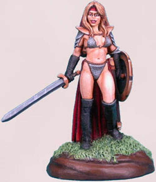 Dark Sword Elmore Masterwork Chick in Chainmail #4