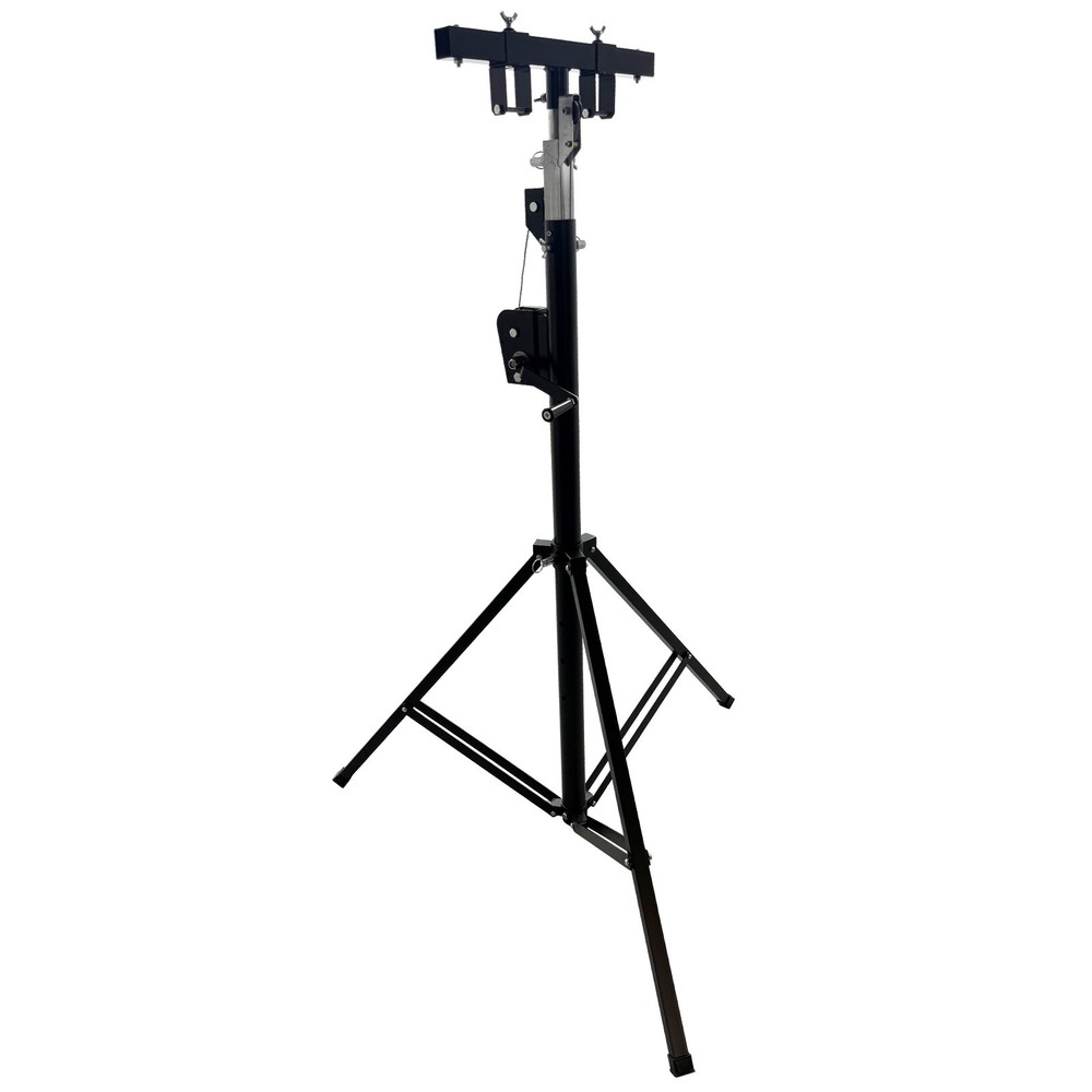 1pc Hand Crank Short Rod Support 5.9ft-13ft Stage Light Stand Loading 176lbs