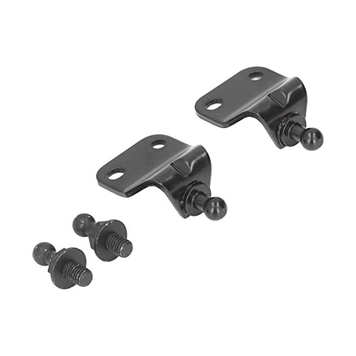 10MM Ball Stud Mounting Bracket, 4 PCS Black Metal Ball Stud Mounting Bracket