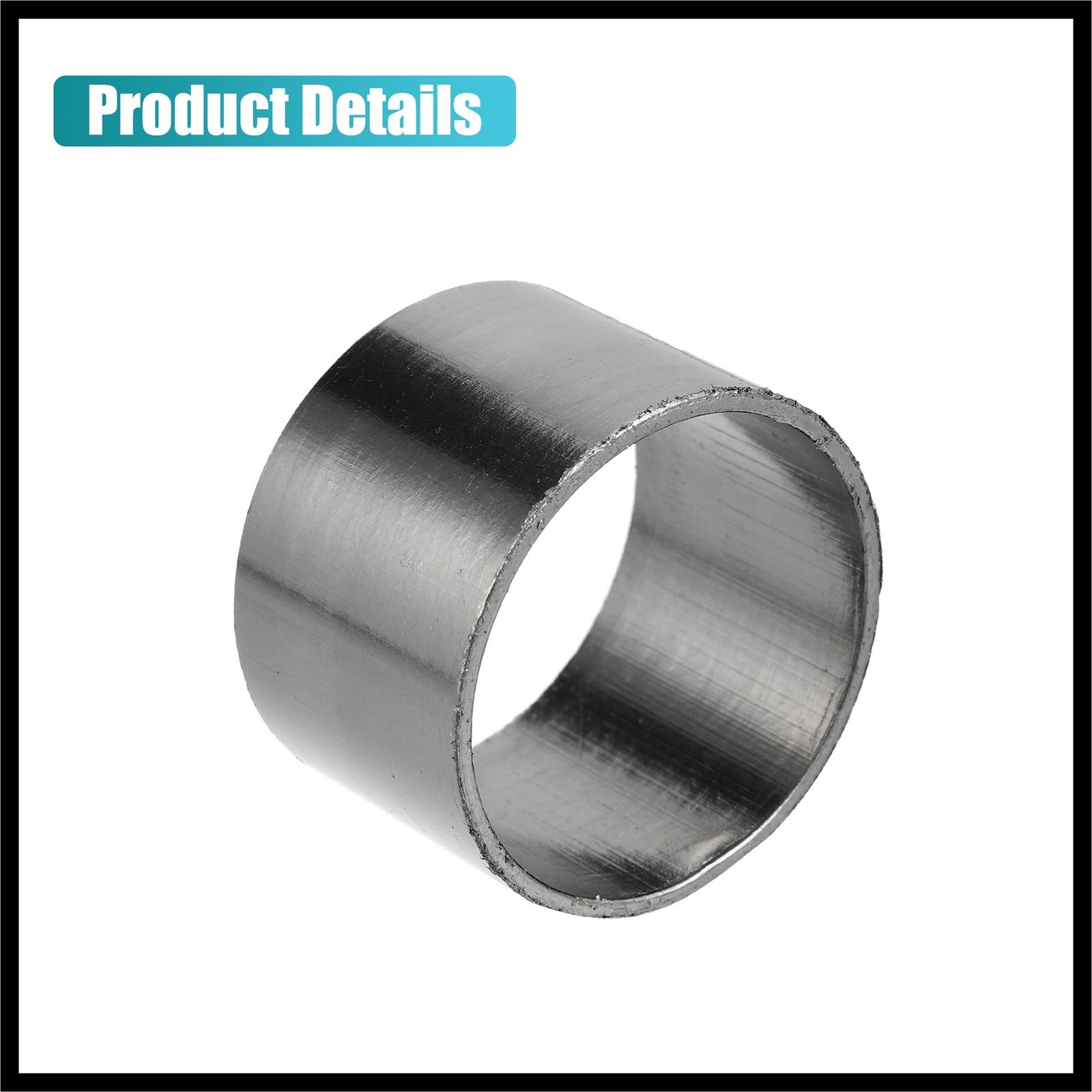 42mm ID 46mm OD Single Exhaust Muffler Pipe Gasket Graphite Seal Ring Connectors